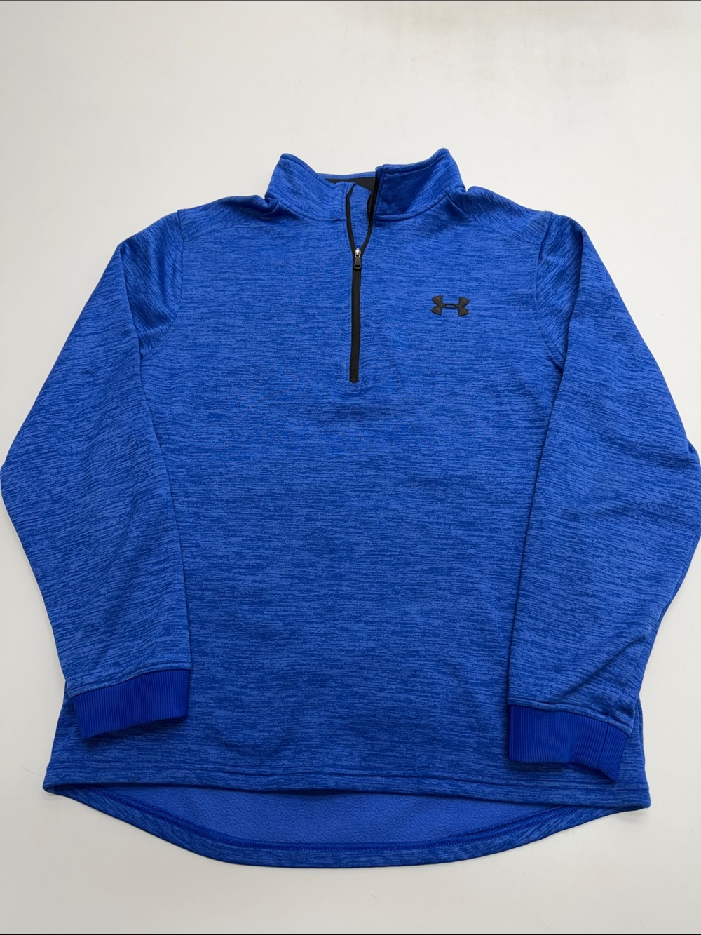 UNDER ARMOUR Men’s Medium Blue COLD GEAR 1/4 Zip Sweatshirt
